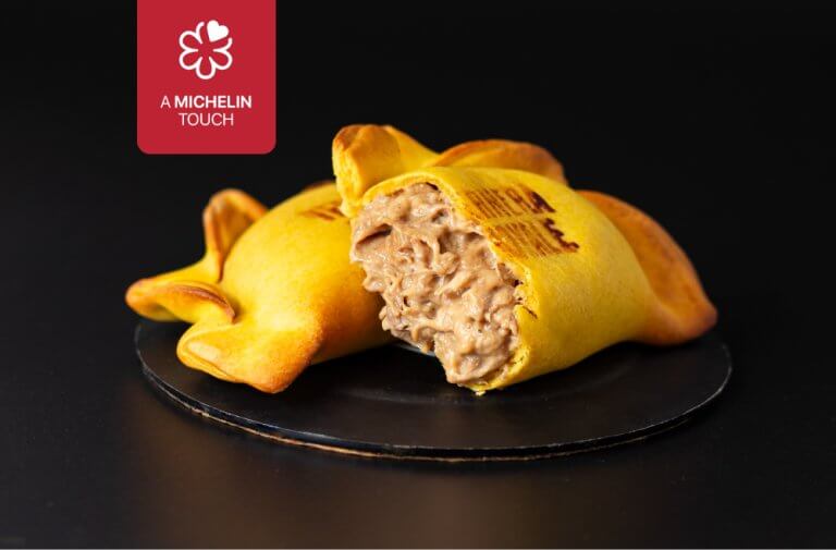 las muns ternera royale de nandu jubany estrella michelin gourmet empanadas